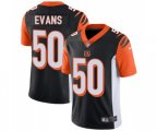 Cincinnati Bengals #50 Jordan Evans Black Team Color Vapor Untouchable Limited Player Football Jersey