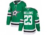 Dallas Stars #23 Brian Bellows Green Home Authentic Stitched NHL Jersey