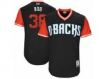 Arizona Diamondbacks #38 Robbie Ray Bob Authentic Black 2017 Players Weekend MLB Jersey