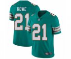 Miami Dolphins #21 Eric Rowe Aqua Green Alternate Vapor Untouchable Limited Player Football Jersey