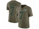 New York Jets #7 Chandler Catanzaro Limited Olive 2017 Salute to Service NFL Jersey