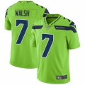 Seattle Seahawks #7 Blair Walsh Limited Green Rush Vapor Untouchable NFL Jersey