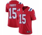 New England Patriots #15 N'Keal Harry Red Alternate Vapor Untouchable Limited Player Football Jersey