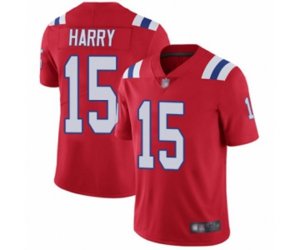 New England Patriots #15 N\'Keal Harry Red Alternate Vapor Untouchable Limited Player Football Jersey