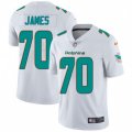 Miami Dolphins #70 Ja'Wuan James White Vapor Untouchable Limited Player NFL Jersey