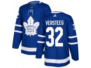Toronto Maple Leafs #32 Kris Versteeg Blue Home Authentic Stitched NHL Jersey