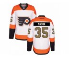Philadelphia Flyers #35 Steve Mason Authentic White 3rd NHL Jersey