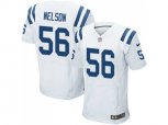 Indianapolis Colts #56 Quenton Nelson White Men Stitched NFL Elite Jersey