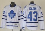Toronto Maple Leafs #43 Nazem Kadri White Road Stitched NHL Jersey