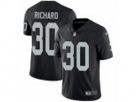 Oakland Raiders #30 Jalen Richard Vapor Untouchable Limited Black Team Color NFL Jersey