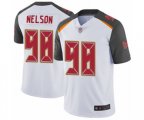 Tampa Bay Buccaneers #98 Anthony Nelson White Vapor Untouchable Limited Player Football Jersey