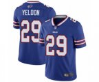 Buffalo Bills #29 T.J. Yeldon Royal Blue Team Color Vapor Untouchable Limited Player Football Jersey