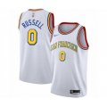 Golden State Warriors #0 D'Angelo Russell Authentic White Hardwood Classics Basketball Jersey - San Francisco Classic Edition