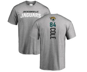 Jacksonville Jaguars #84 Keelan Cole Ash Backer T-Shirt
