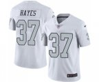 Oakland Raiders #37 Lester Hayes Limited White Rush Vapor Untouchable Football Jersey