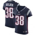 New England Patriots #38 Brandon Bolden Navy Blue Team Color Vapor Untouchable Elite Player NFL Jersey
