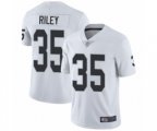 Oakland Raiders #35 Curtis Riley White Vapor Untouchable Limited Player Football Jersey