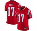 New England Patriots #17 Antonio Brown Limited Red Inverted Legend Football Jersey
