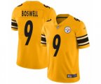 Pittsburgh Steelers #9 Chris Boswell Limited Gold Inverted Legend Football Jersey