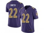 Baltimore Ravens #22 Jimmy Smith Limited Purple Rush NFL Jersey