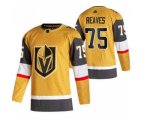 Vegas Golden Knights #75 Ryan Reaves Gold Stitched Hockey Jersey
