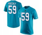 Carolina Panthers #59 Luke Kuechly Blue Rush Pride Name & Number T-Shirt