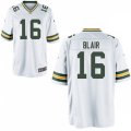 Green Bay Packers #16 Chris Blair Nike White Vapor Limited Player Jersey
