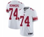 New York Giants #74 Mike Remmers White Vapor Untouchable Limited Player Football Jersey