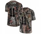 New York Jets #11 Robby Anderson Limited Camo Rush Realtree NFL Jersey