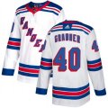 New York Rangers #40 Michael Grabner Authentic White Away NHL Jersey