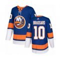 New York Islanders #10 Derick Brassard Authentic Royal Blue Home Hockey Jersey