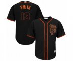 San Francisco Giants #13 Will Smith Black Alternate Flex Base Authentic Collection Baseball Jersey