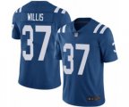 Indianapolis Colts #37 Khari Willis Royal Blue Team Color Vapor Untouchable Limited Player Football Jersey