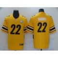 Pittsburgh Steelers #22 Najee Harris Nike Yellow 2021 Draft First Round Pick Limited Jersey