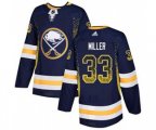 Buffalo Sabres #33 Colin Miller Navy Blue Home Authentic Drift Fashion Stitched Hockey Jersey