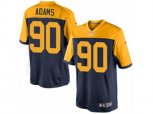 Green Bay Packers #90 Montravius Adams Limited Navy Blue Alternate NFL Jersey