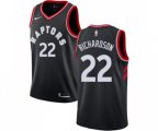 Toronto Raptors #22 Malachi Richardson Swingman Black NBA Jersey Statement Edition