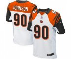 Cincinnati Bengals #90 Michael Johnson Elite White Football Jersey