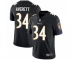 Baltimore Ravens #34 Anthony Averett Black Alternate Vapor Untouchable Limited Player Football Jersey