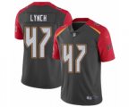Tampa Bay Buccaneers #47 John Lynch Limited Gray Inverted Legend Football Jersey