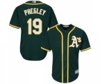 Oakland Athletics #19 Josh Phegley Replica Green Alternate 1 Cool Base Baseball Jersey