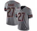 Chicago Bears #27 Sherrick McManis Limited Silver Inverted Legend Football Jersey
