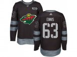 Minnesota Wild #63 Tyler Ennis Black 1917-2017 100th Anniversary Stitched NHL Jersey