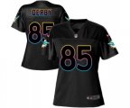 Women Miami Dolphins #85 A.J. Derby Game Black Fashion Football Jersey