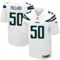 Los Angeles Chargers #50 Hayes Pullard Elite White NFL Jersey