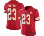 Kansas City Chiefs #23 Armani Watts Red Team Color Vapor Untouchable Limited Player Football Jersey