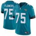 Jacksonville Jaguars #75 Ereck Flowers Teal Green Alternate Vapor Untouchable Limited Player NFL Jersey