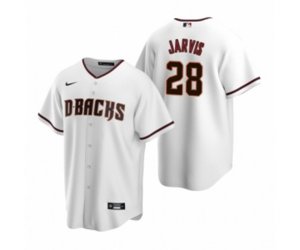 Arizona Diamondbacks Bryce Jarvis White 2020 MLB Draft Replica Home Jersey