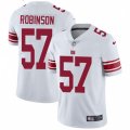 New York Giants #57 Keenan Robinson White Vapor Untouchable Limited Player NFL Jersey