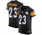 Pittsburgh Steelers #23 Mike Wagner Black Team Color Vapor Untouchable Elite Player Football Jersey